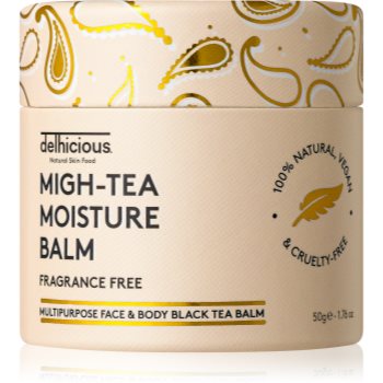 delhicious MIGH-TEA MOISTURE BALM balsam multifuncțional pentru piele foarte uscata si sensibila - imagine 2